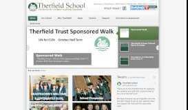 
							         Therfield School: Home								  
							    