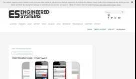 
							         Thermostat app: Honeywell | 2013-01-14 | Engineered Systems ...								  
							    