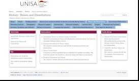 
							         Theses and Dissertations - History - LibGuides at University of South ...								  
							    