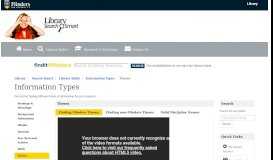 
							         Theses - Information Types - Search Smart at Flinders University								  
							    