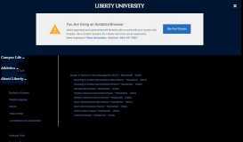 
							         Thesis Portal | Liberty University								  
							    
