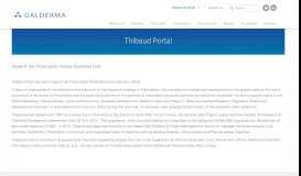 
							         Thibaud Portal | Nestlé Skin Health								  
							    