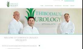
							         Thibodaux Urology Specialists								  
							    