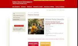 
							         Thielen Student Health Center | Iowa State University Patient Portal ...								  
							    