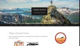 
							         Things to do around Tromso | Tromsø Skyrace								  
							    