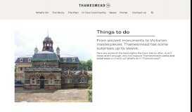 
							         Things to do : Thamesmead								  
							    
