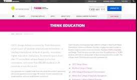 
							         Think Education Colleges - CATC - CATC Design School								  
							    