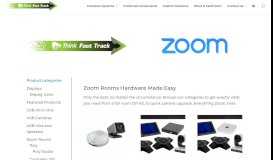 
							         Think Fast Track | Zoom Room Fulfillment								  
							    