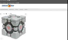 
							         Think Geek Portal Companion Cube Ceramic Cookie Jar - LatestBuy								  
							    