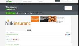 
							         Think Insurance, Walsall | 4 reviews | Insurance Broker - FreeIndex								  
							    