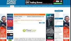 
							         ThinkForex releases advanced account management portal								  
							    