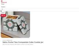 
							         Thinkgeek - Portal 2 Cookie Jar Companion Cube: Amazon.co.uk ...								  
							    