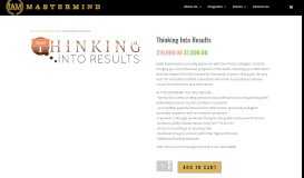 
							         Thinking Into Results - I AM Mastermind								  
							    
