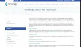 
							         Third Party Liability and Recoveries | Mississippi Division of Medicaid								  
							    