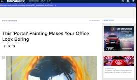 
							         This 'Portal' Painting Makes Your Office Look Boring - Mashable								  
							    