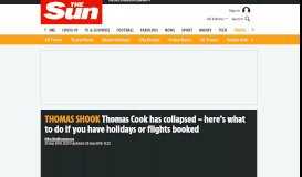 
							         Thomas Cook has collapsed – here's what to do if you have ...								  
							    