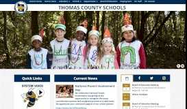 
							         Thomas County Schools: Home								  
							    