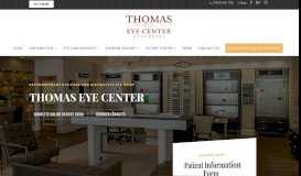 
							         Thomas Eye Center Athens Optometry Eye Exams Eye Wear Contact ...								  
							    
