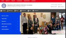 
							         Thomas Jefferson Middle School / Homepage								  
							    