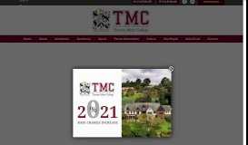 
							         Thomas More College | Home								  
							    