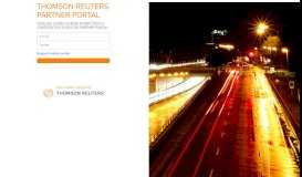 
							         Thomson Reuters Partner Portal								  
							    