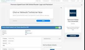 
							         Thomson SpeedTouch 585 Default Router Login and Password								  
							    