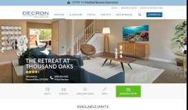 
							         Thousand Oaks Apartments for Rent - Marlowe Apartments | Decron								  
							    