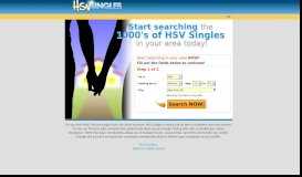 
							         Thousands of HSVSingles Singles are looking for someone ...								  
							    
