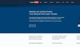 
							         ThreatSTOP | Operationalized Threat Intelligence								  
							    