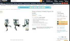 
							         Three A Portal 2 P-Body Figure (16 Scale): Toys & Games - Amazon.com								  
							    