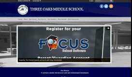 
							         Three Oaks Middle School: Home								  
							    
