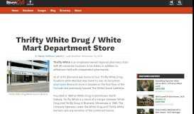 
							         Thrifty White Drug / White Mart Department Store - BisManCafe.com								  
							    