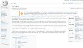
							         Thrivent Financial - Wikipedia								  
							    