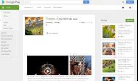 
							         Throne: Kingdom at War - Apps on Google Play								  
							    
