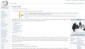 
							         Thug Life - Wikipedia								  
							    