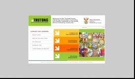 
							         Thutong : National Education Portal								  
							    