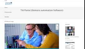 
							         TIA Portal (Siemens automation Software) – Robotix								  
							    