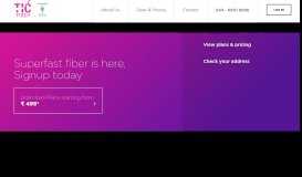
							         TICFIBER - Thamizhaga Internet Communications Pvt Ltd								  
							    