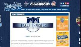 
							         Ticket Transfer - brooklyncyclones.com								  
							    