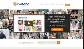 
							         Ticketebo | Event Ticketing Online								  
							    