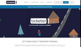 
							         Ticketer – A world of public transport possibilities								  
							    