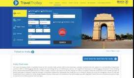 
							         Tickets to India - Buy cheap flights to India in all India flights								  
							    