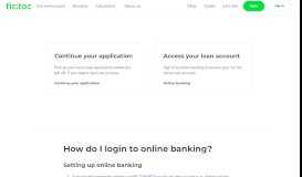 
							         Tic:Toc Online Banking Login - Tic:Toc Home Loans								  
							    