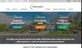 
							         Tidewater Property Management Company in MD, VA & DC | Real ...								  
							    