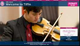 
							         Tiffin School | Welcome								  
							    