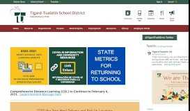 
							         Tigard-Tualatin School District / Homepage								  
							    