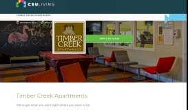 
							         Timber Creek - CSULiving.com - CSU Living								  
							    