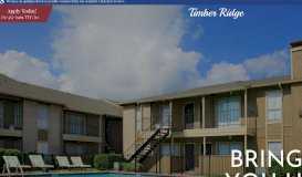 
							         Timber Ridge - Apartments in Houston, TX								  
							    