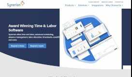 
							         Time & Attendance Software | Workforce ... - Synerion								  
							    