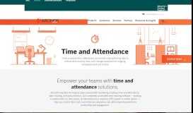 
							         Time & Attendance System; Time Tracking Software | Kronos								  
							    